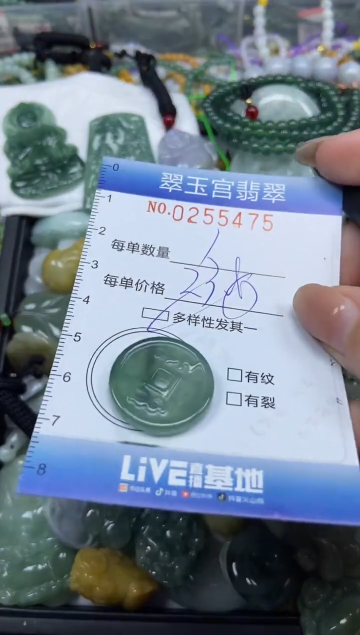 颈饰未镶嵌翡翠闪购C0255475多样性发其一