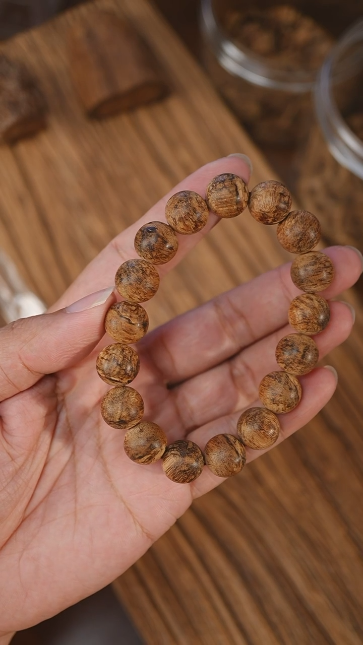 手串沉香越南芽庄留疤1.32-16克+lx-0612