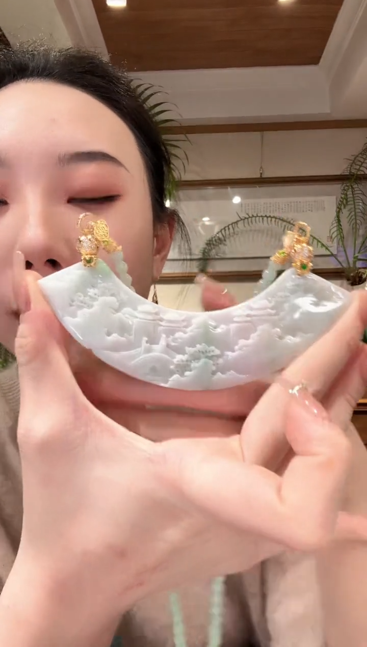 【闪购商品】翡翠颈饰未镶嵌国风