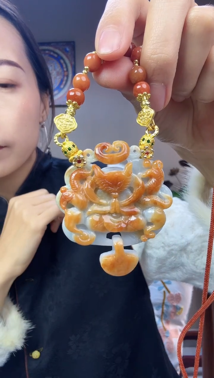 【闪购商品】翡翠颈饰未镶嵌特色原创翡翠颈饰