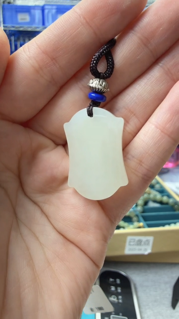 和田玉未镶嵌颈饰238秒拍号假一罚十