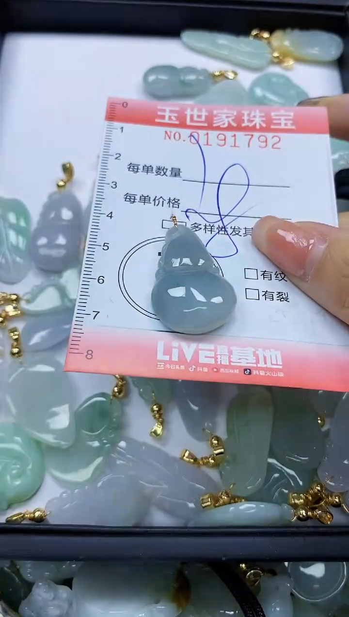 【闪购商品】翡翠颈饰未镶嵌闪购0191792