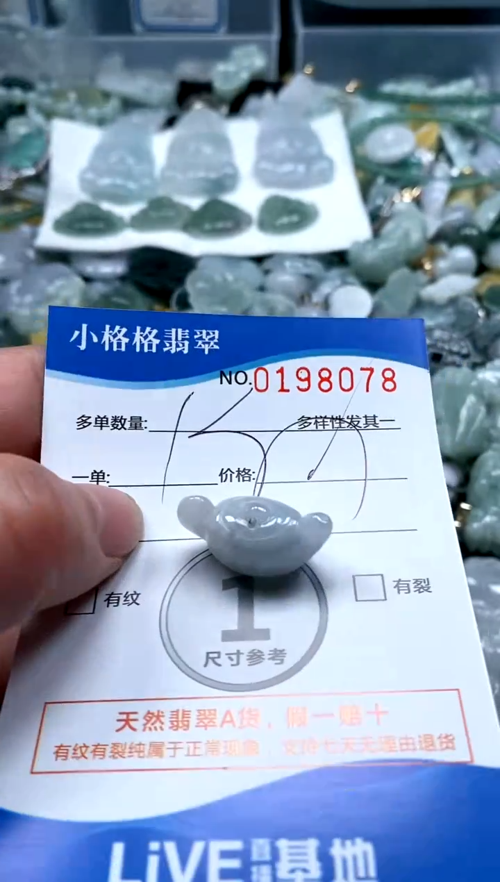 【闪购商品】翡翠颈饰未镶嵌闪购商品0198078