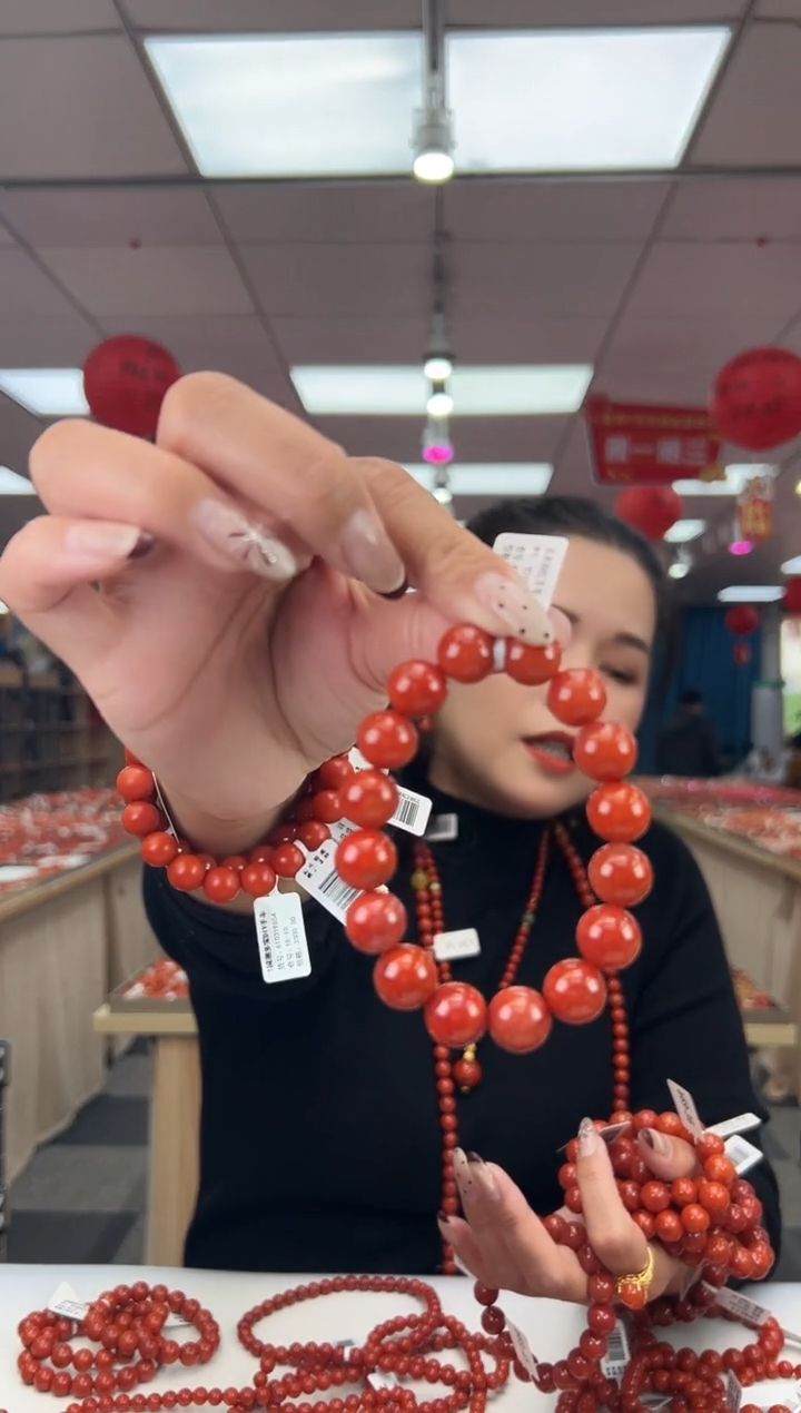 【闪购商品】南红玛瑙珠串未镶嵌多样发其一/12/92199712