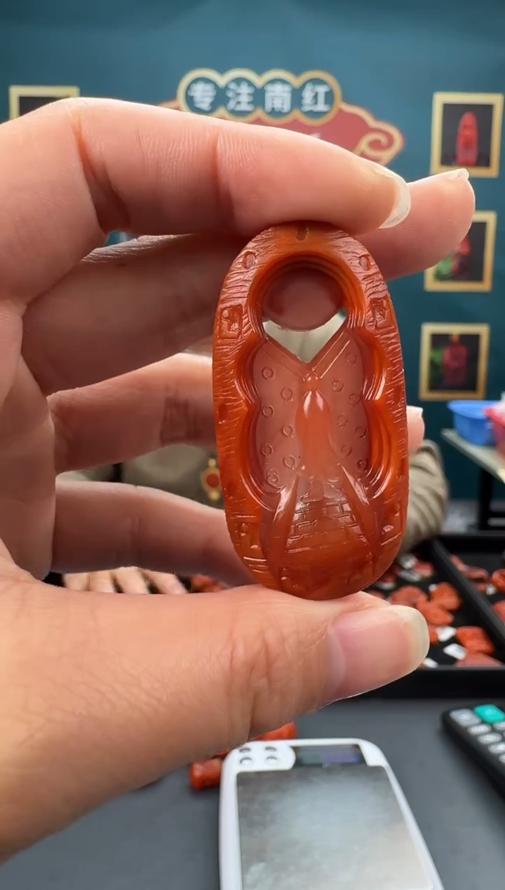 【闪购商品】南红玛瑙雕刻未镶嵌117ZB0214产品一个