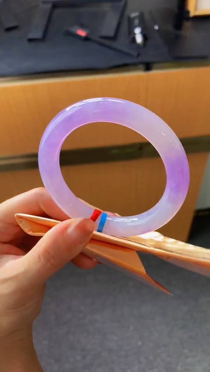 未镶嵌手镯翡翠-C103 圈口57.2  全款13万 定金2万