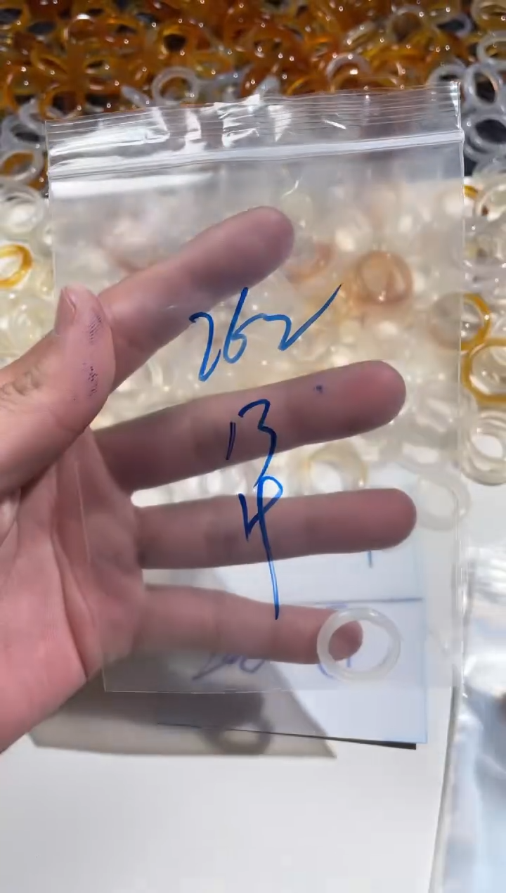 【闪购商品】玛瑙/玉髓戒指未镶嵌262