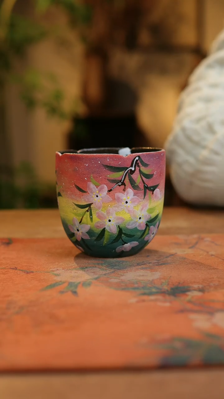 【闪购商品】瓷片1916景德镇手工手绘釉下彩高温瓷