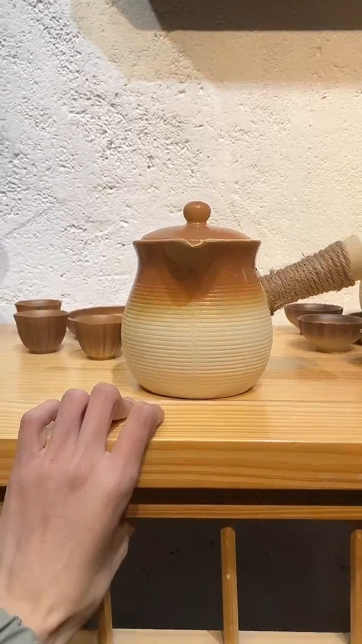 【闪购商品】1000ml美人罐罐壶+陶瓷盖