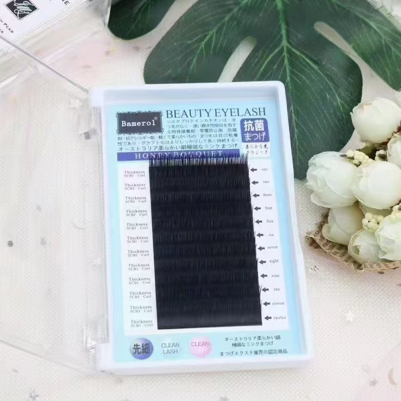 单根扁毛 睫毛柔软 舒适 轻盈