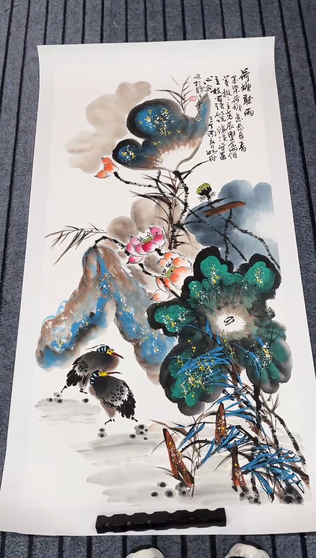 精品国画花鸟作品