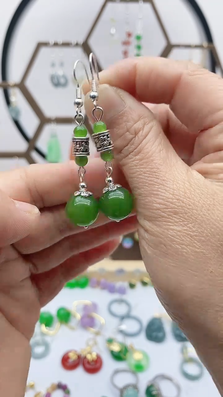 未镶嵌和田玉耳饰97