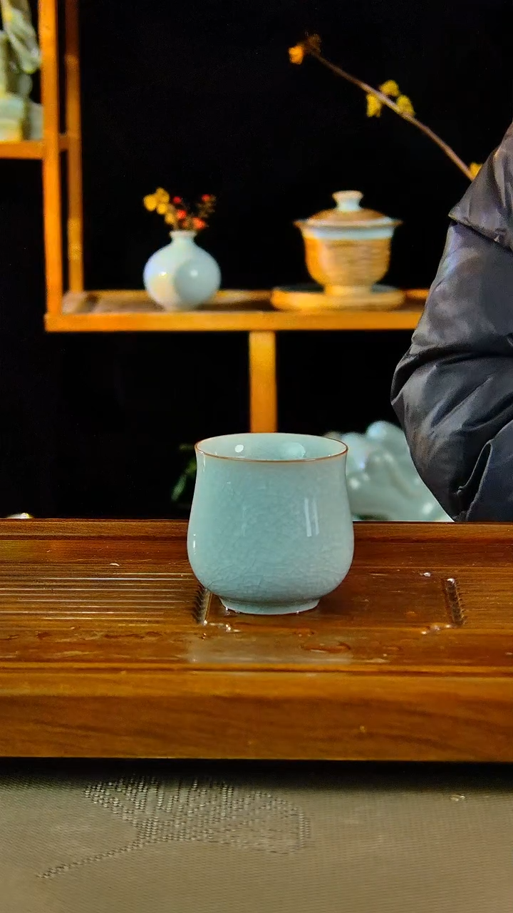 【闪购商品】婷婷专属闪购原矿原釉汝瓷福利杯