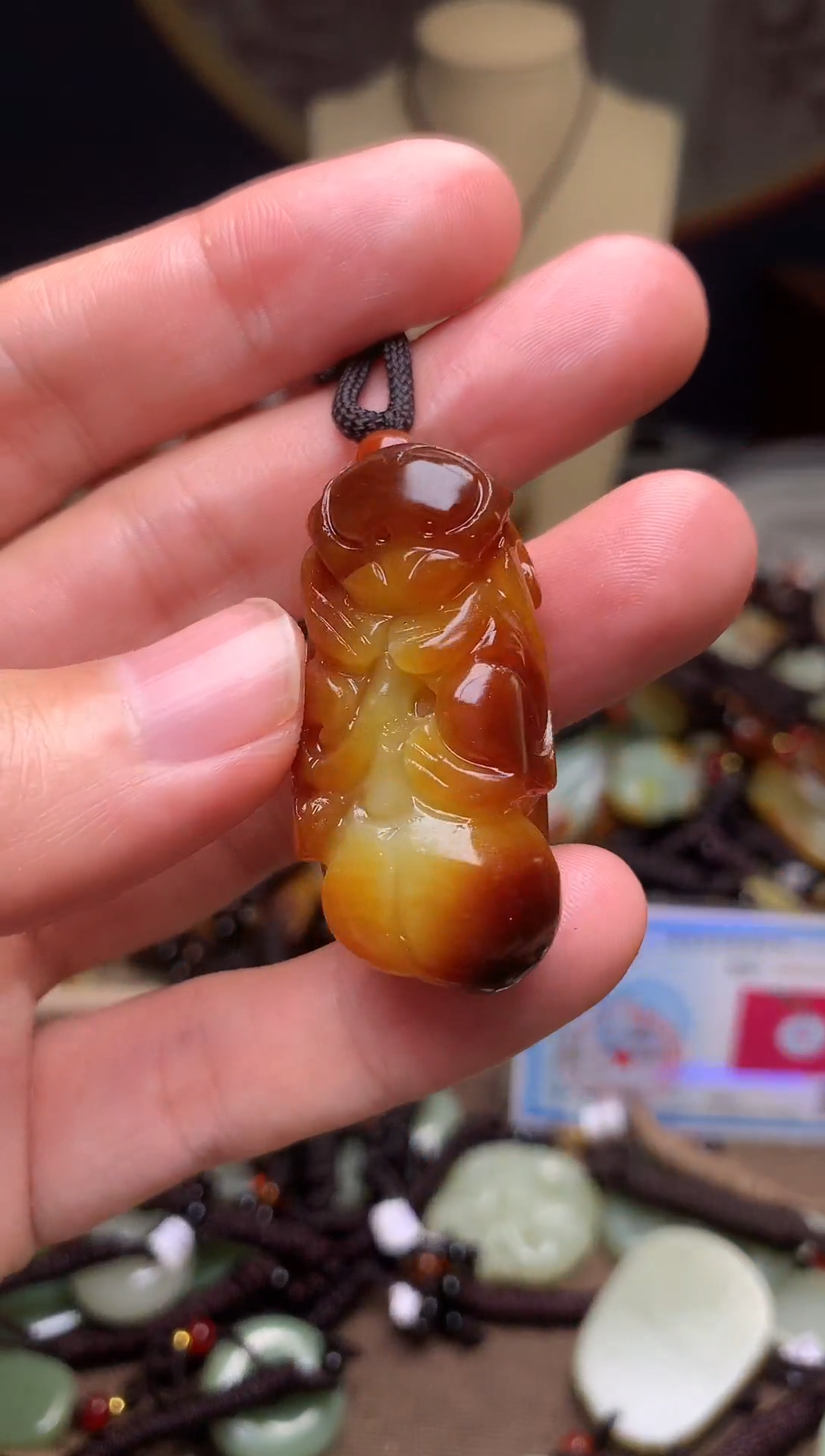 颈饰未镶嵌和田玉新疆料青海料清水和田玉吊坠