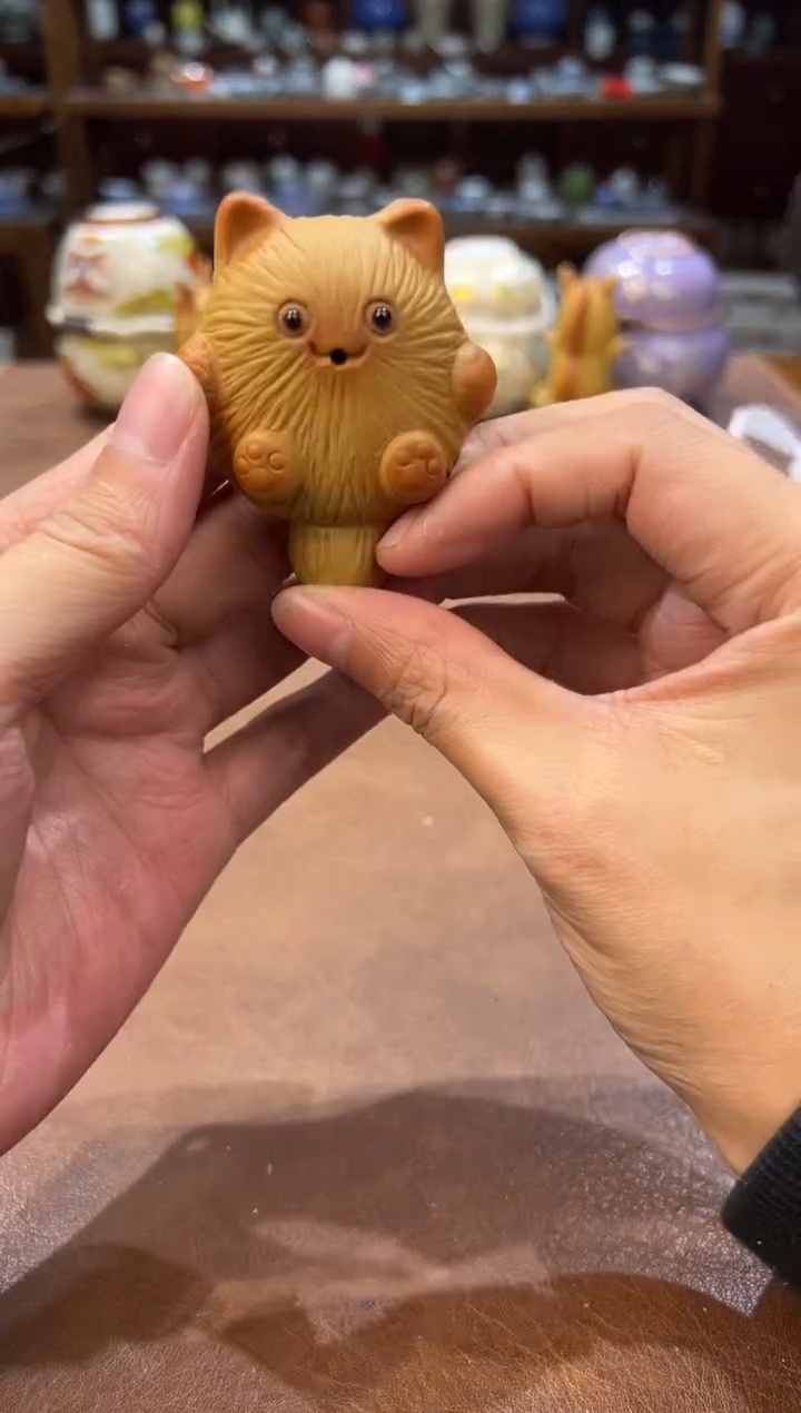 真的很便宜超好看会开片的旅行茶具