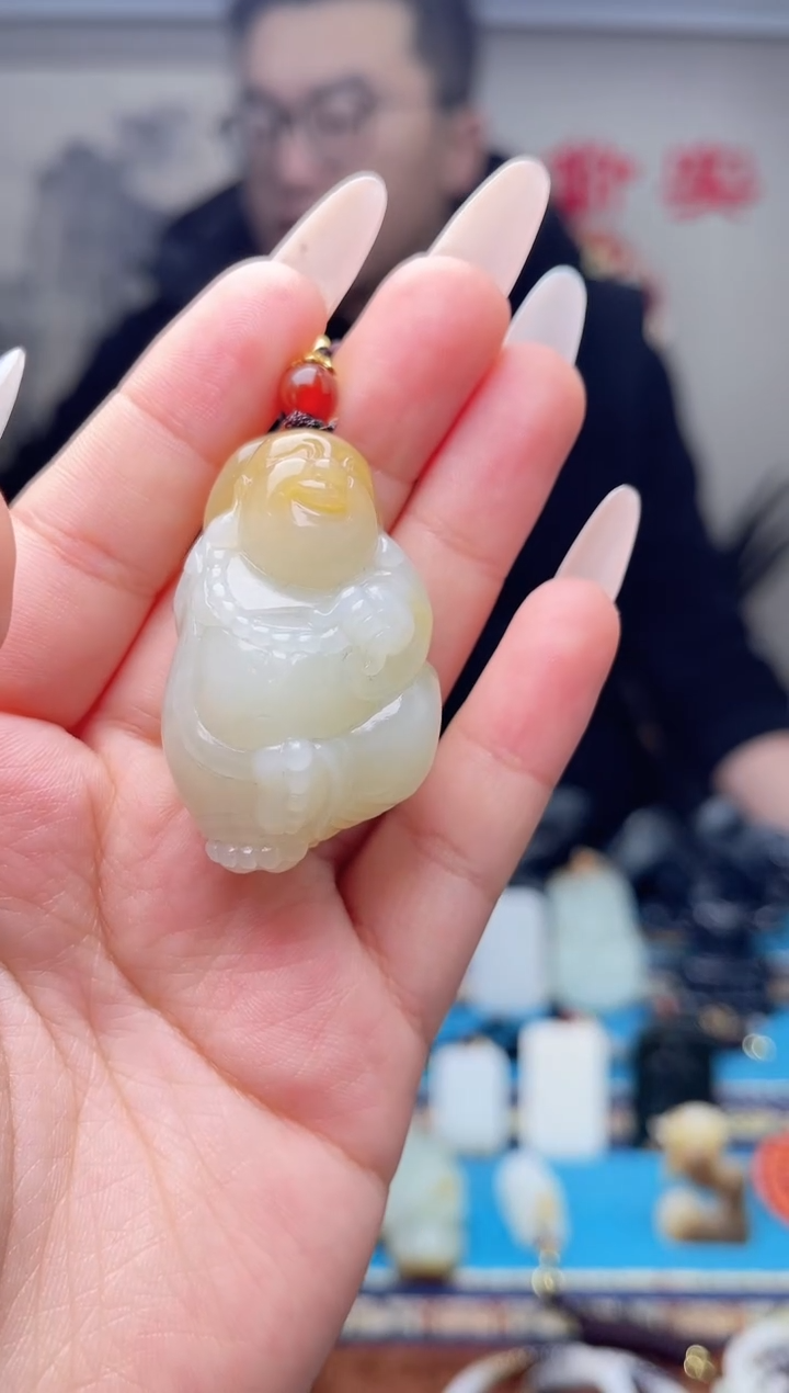 【闪购商品】和田玉挂件未镶嵌1