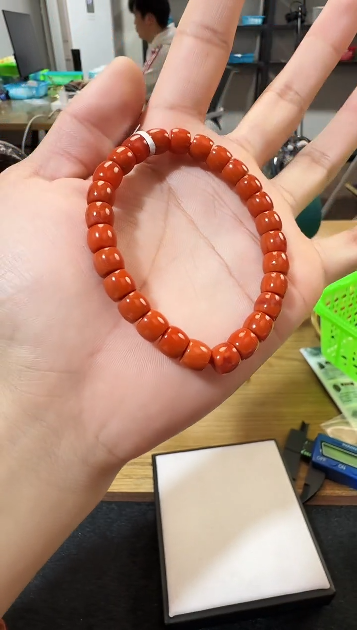 未镶嵌手链南红玛瑙晶0965 约7mm