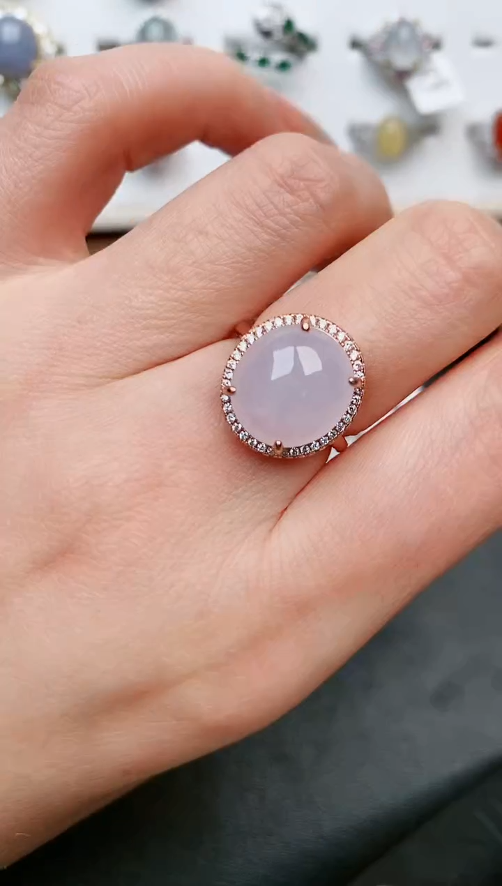 【闪购商品】翡翠戒指银S925镶嵌.....