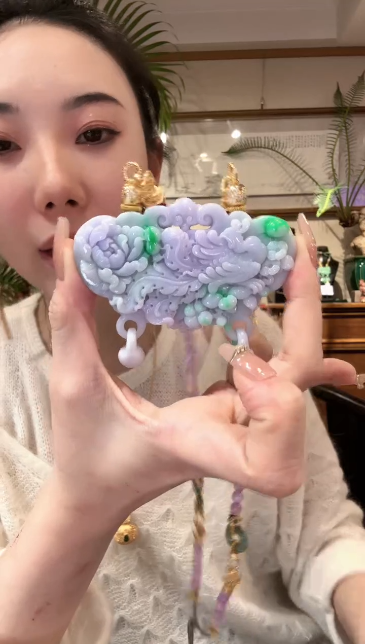 【闪购商品】翡翠颈饰未镶嵌国风