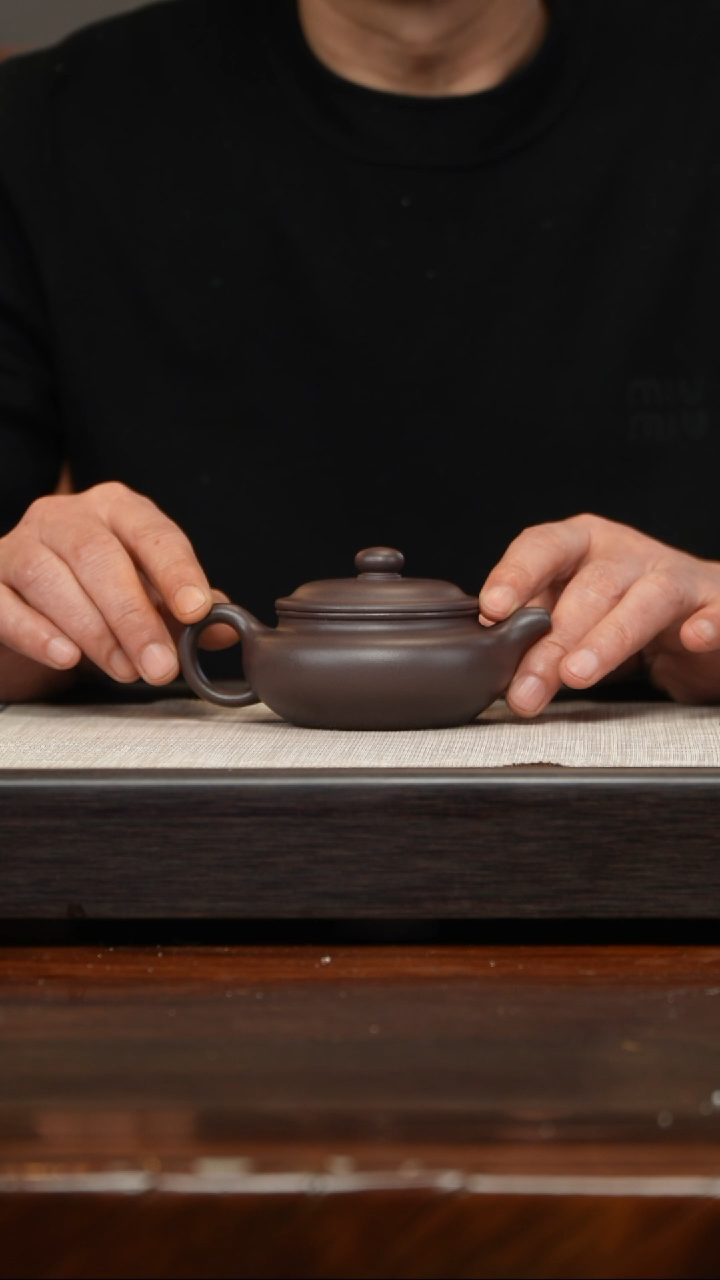 【闪购商品】紫砂茶壶四底扁腹