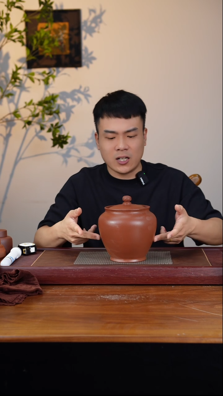 宜兴原矿紫砂茶叶罐
