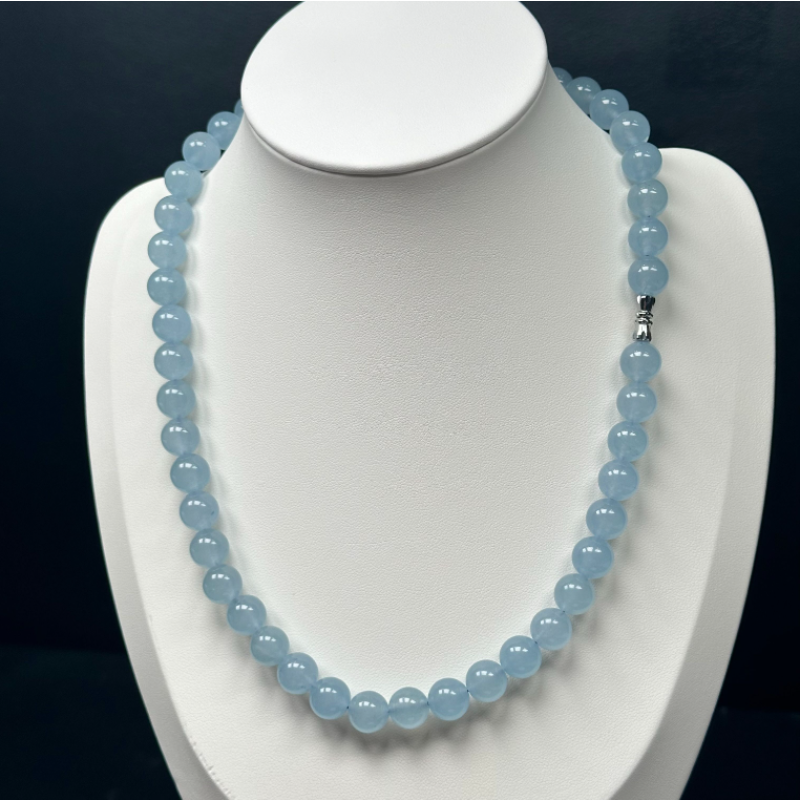 高冰蓝卡10m项链-C2008
