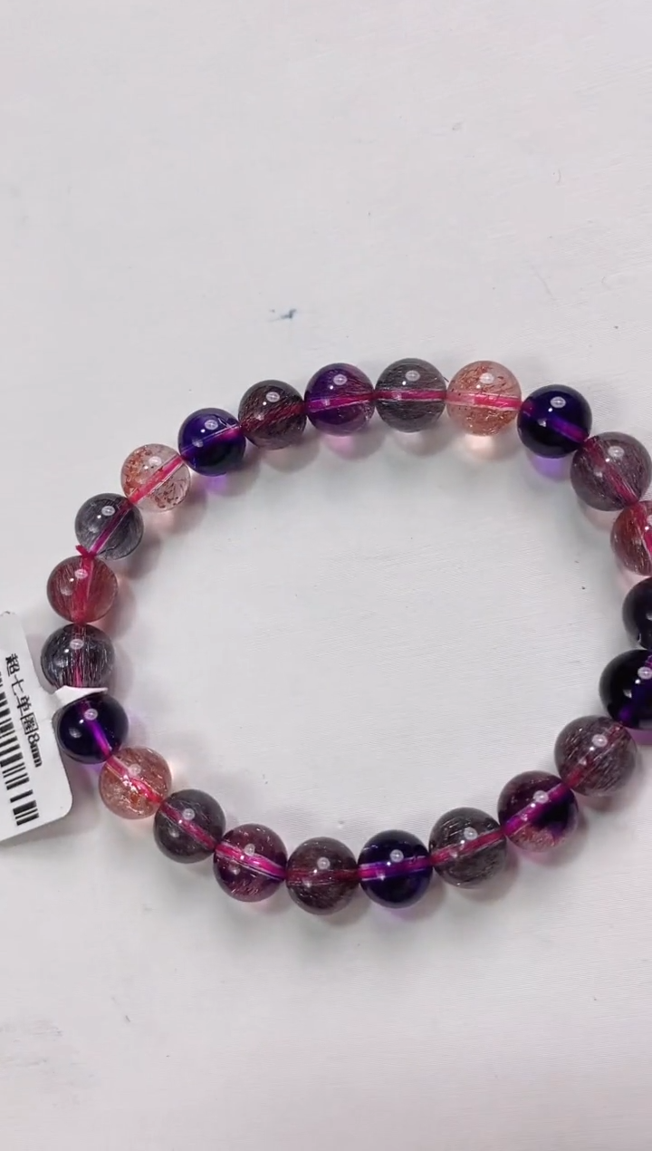 【闪购商品】水晶超七单圈8*未镶嵌多人多样性发其一