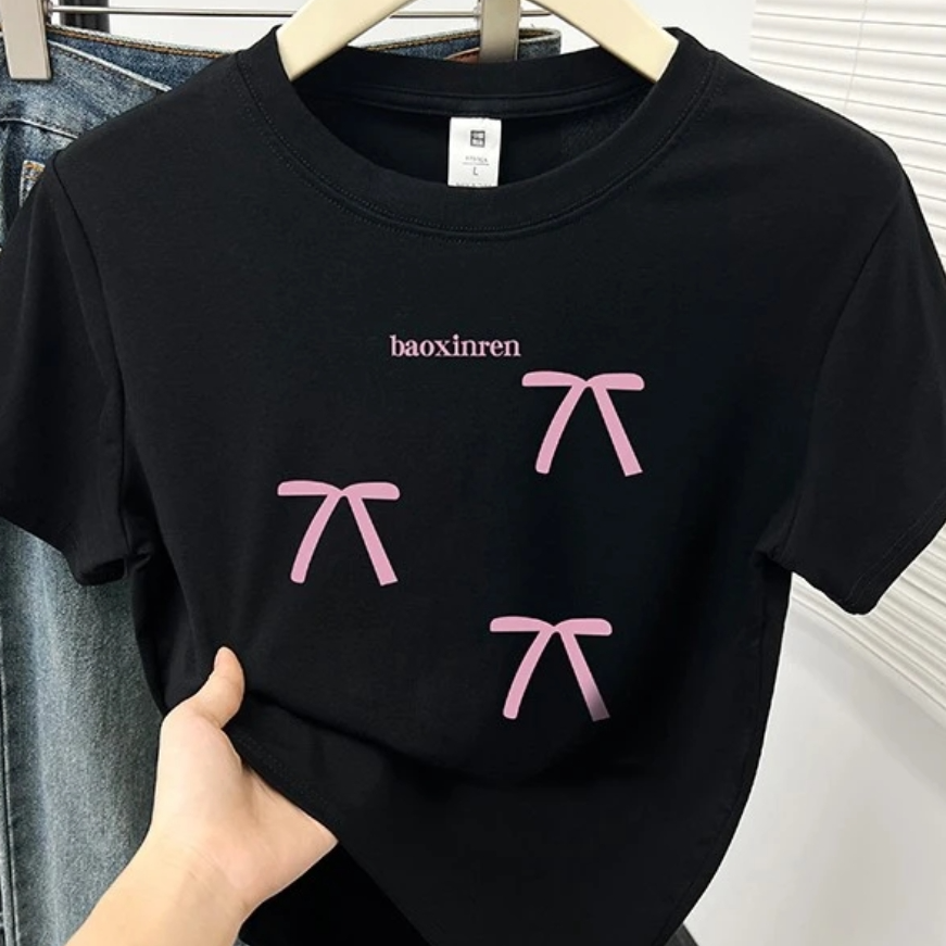 【诗琪私服】001-046夏季正肩显瘦短袖T恤女通勤弹力棉T百搭甜辣风