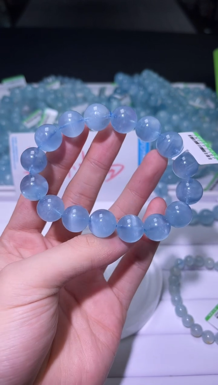 1海蓝宝石（处理）X043-海蓝宝单圈-多样性发其一