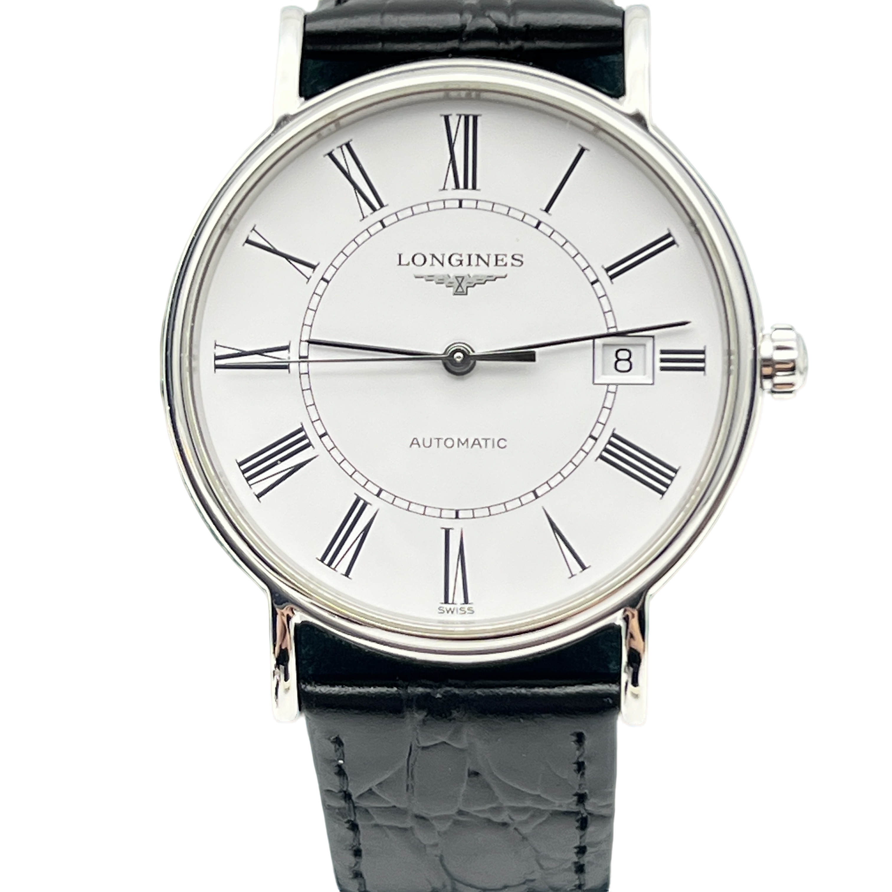 99新 Longines/浪琴 瑰丽/臻耀/男机械白盘/921/公价11100/38.5MM