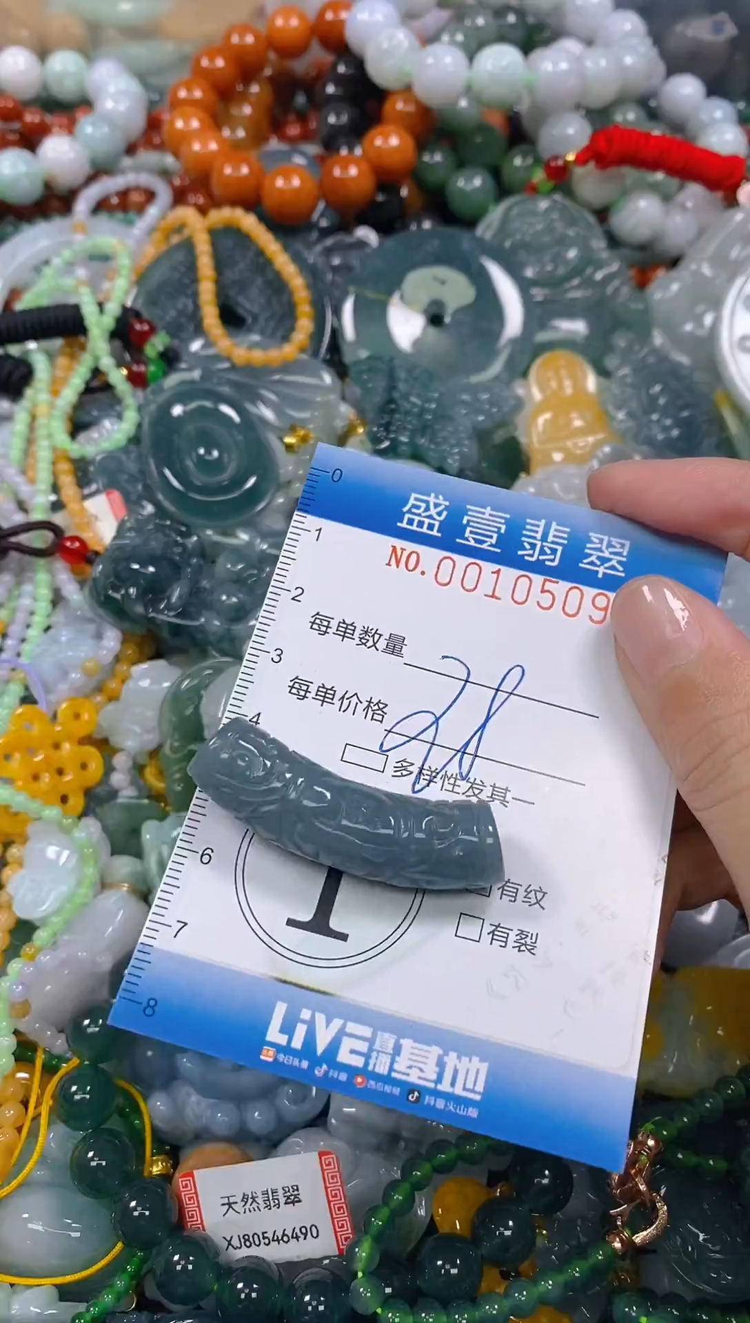 颈饰未镶嵌翡翠闪购0010509