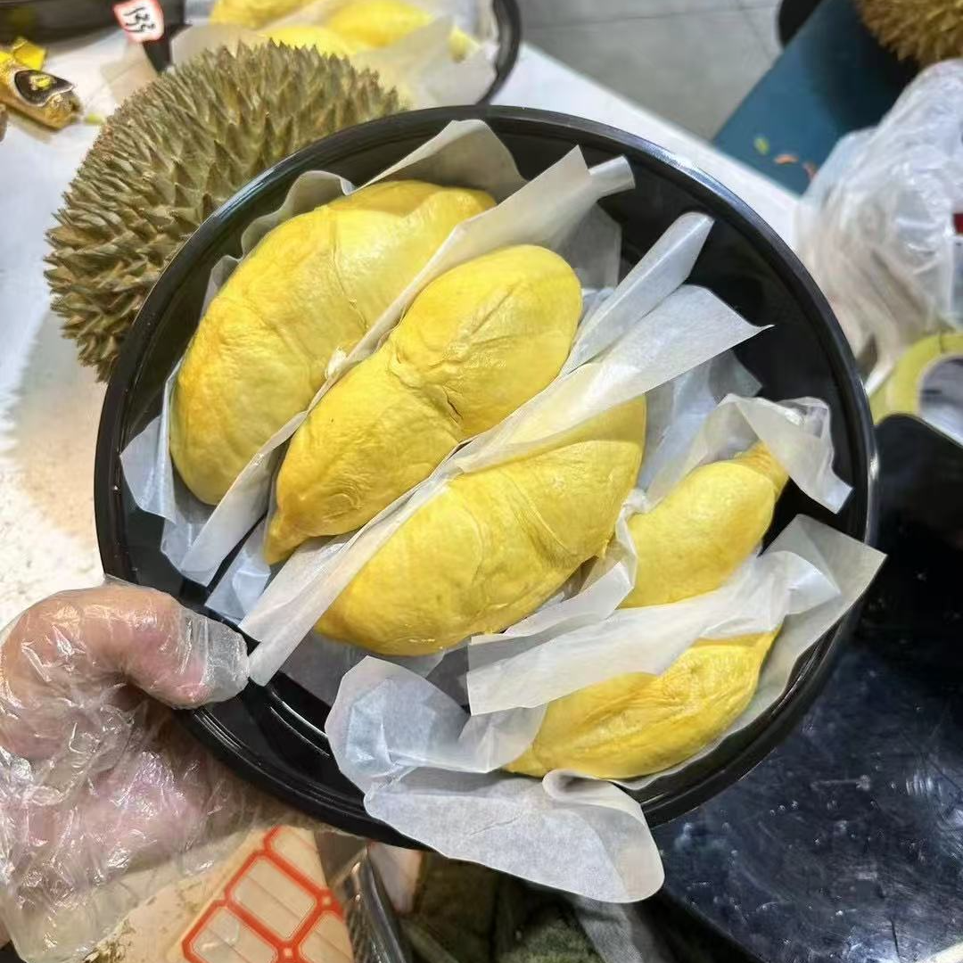 【越南现剥净肉4斤】树熟金枕鲜榴莲/双A果/核小金枕1500-5000g榴莲金枕泰国榴莲同城配金枕泰国