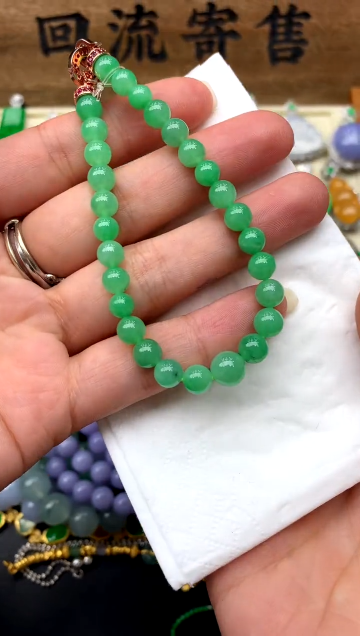 【闪购商品】翡翠手串未镶嵌427-中国好珍宝