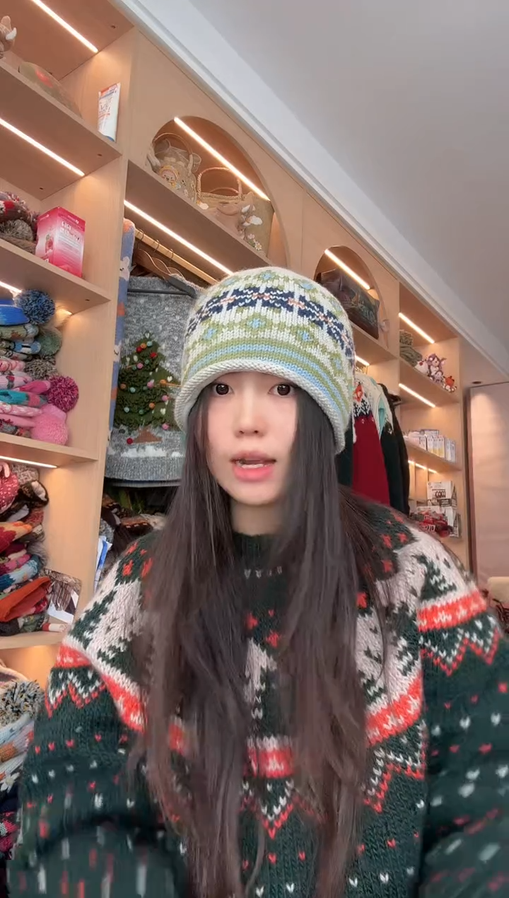 羊毛温**猫032帽子