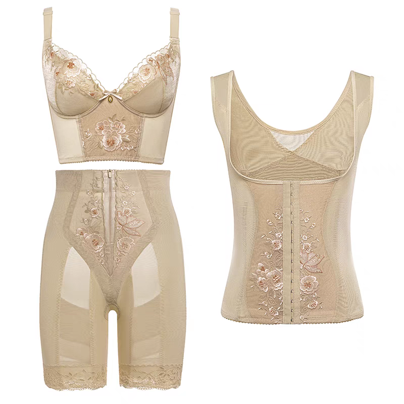 婷漫逸卡莱尔二代肤色三件套身材管理器塑身衣美体美容院收腹提臀