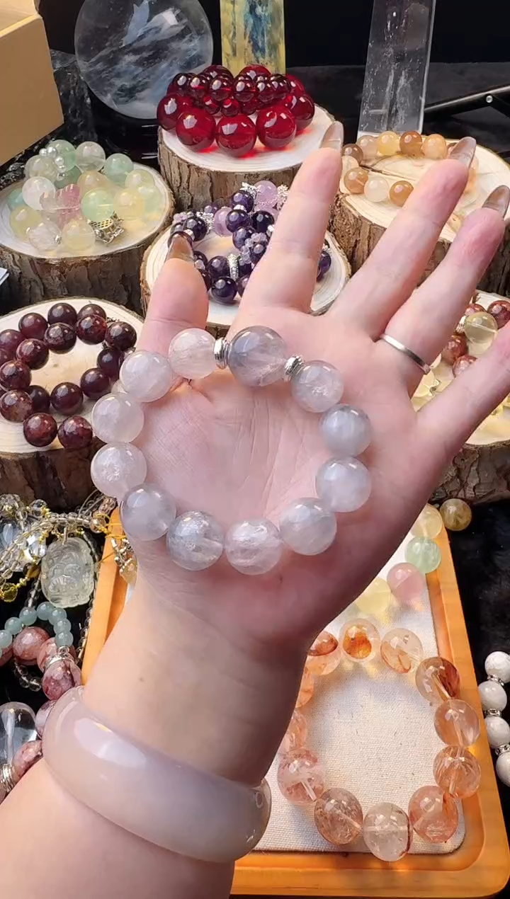 【闪购商品】水晶手链未镶嵌【西西水晶】颗颗精选 完美主义者慎入