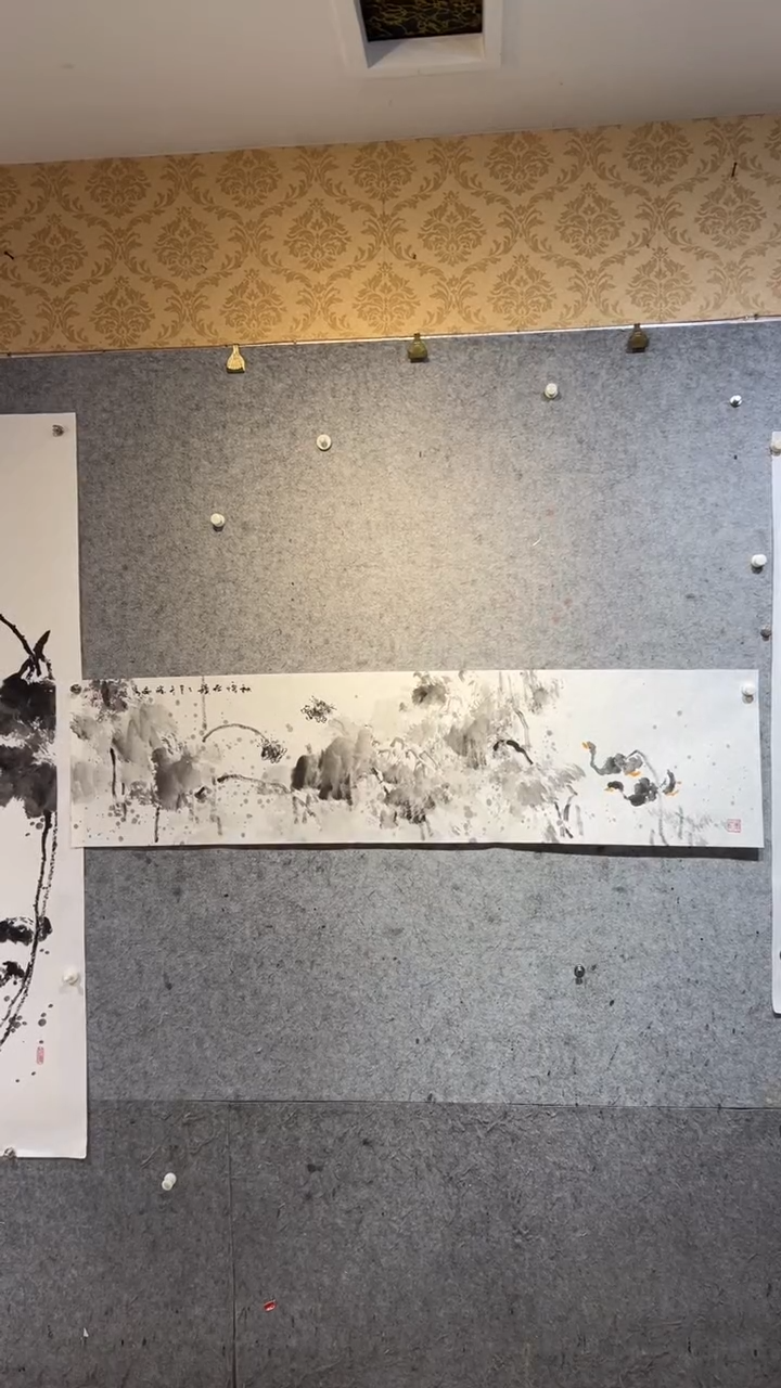 国画澹*张自学水墨国画51