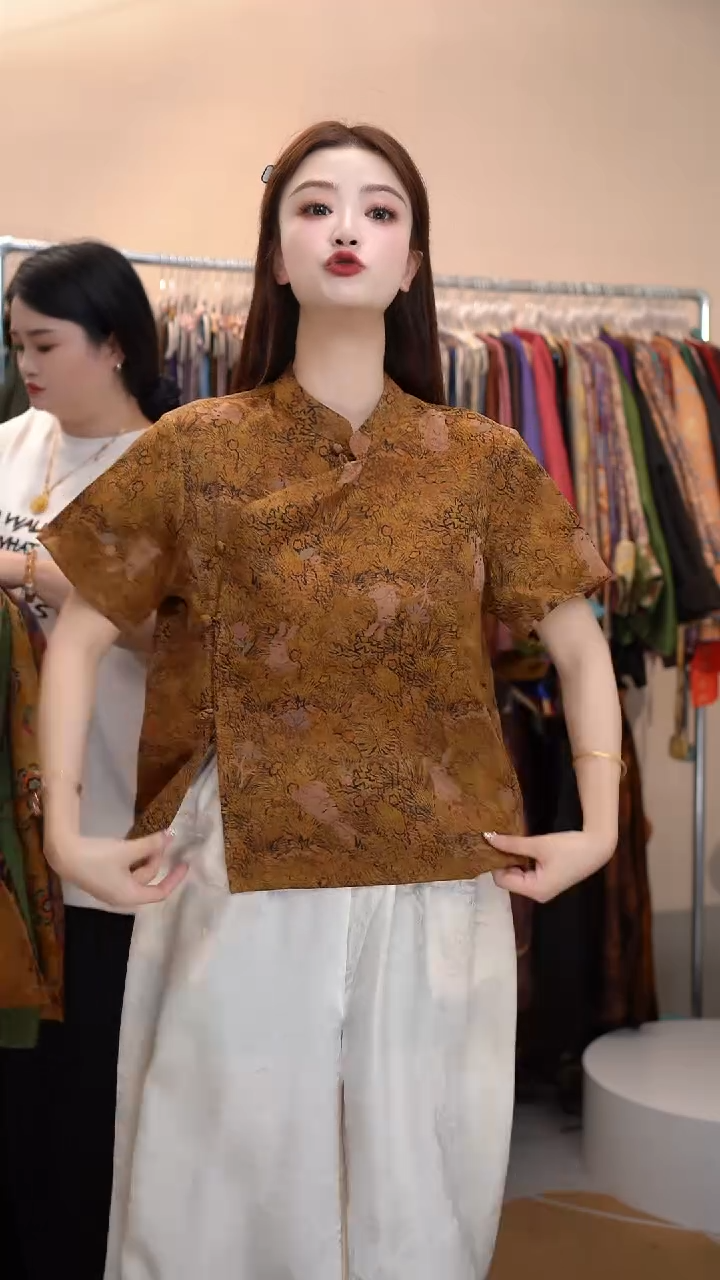 夏季清仓不退不换君子纤真丝香云纱