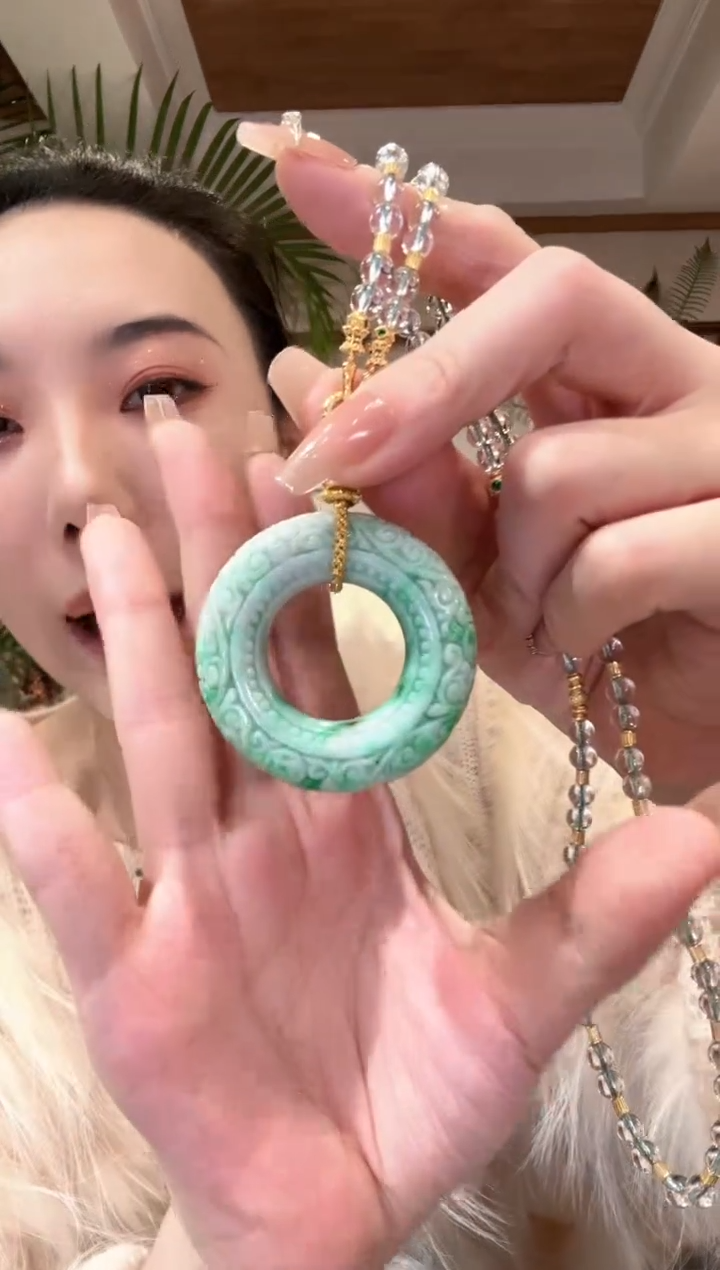 【闪购商品】翡翠颈饰未镶嵌国风