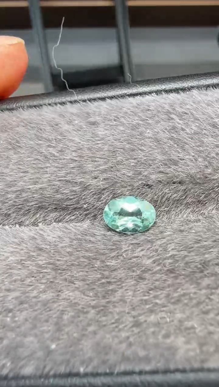 裸石磷灰石未镶嵌0.88ct-A068-1p