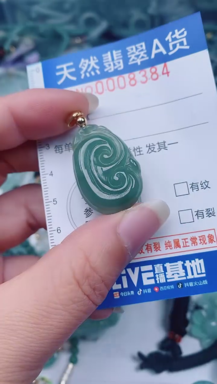 颈饰未镶嵌翡翠00008384