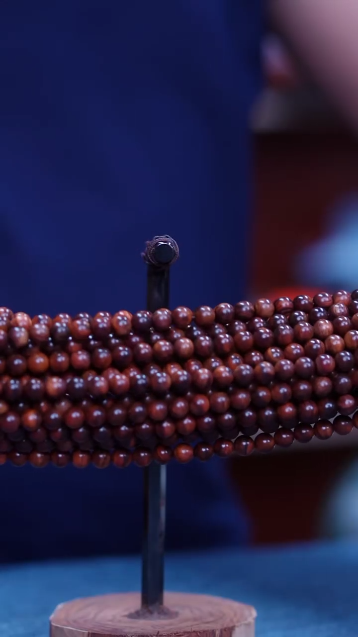 黄花梨/降香黄檀海南黄花梨0.8x108长款手串（88）