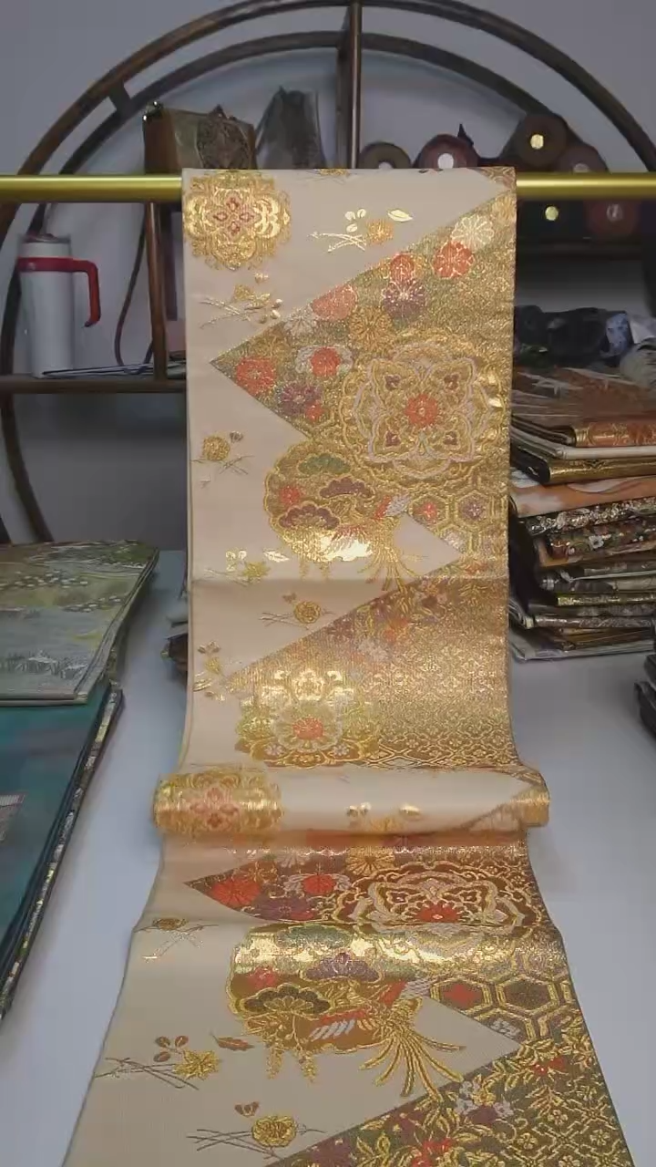 【闪购商品】织绣36西阵织六通宝相花