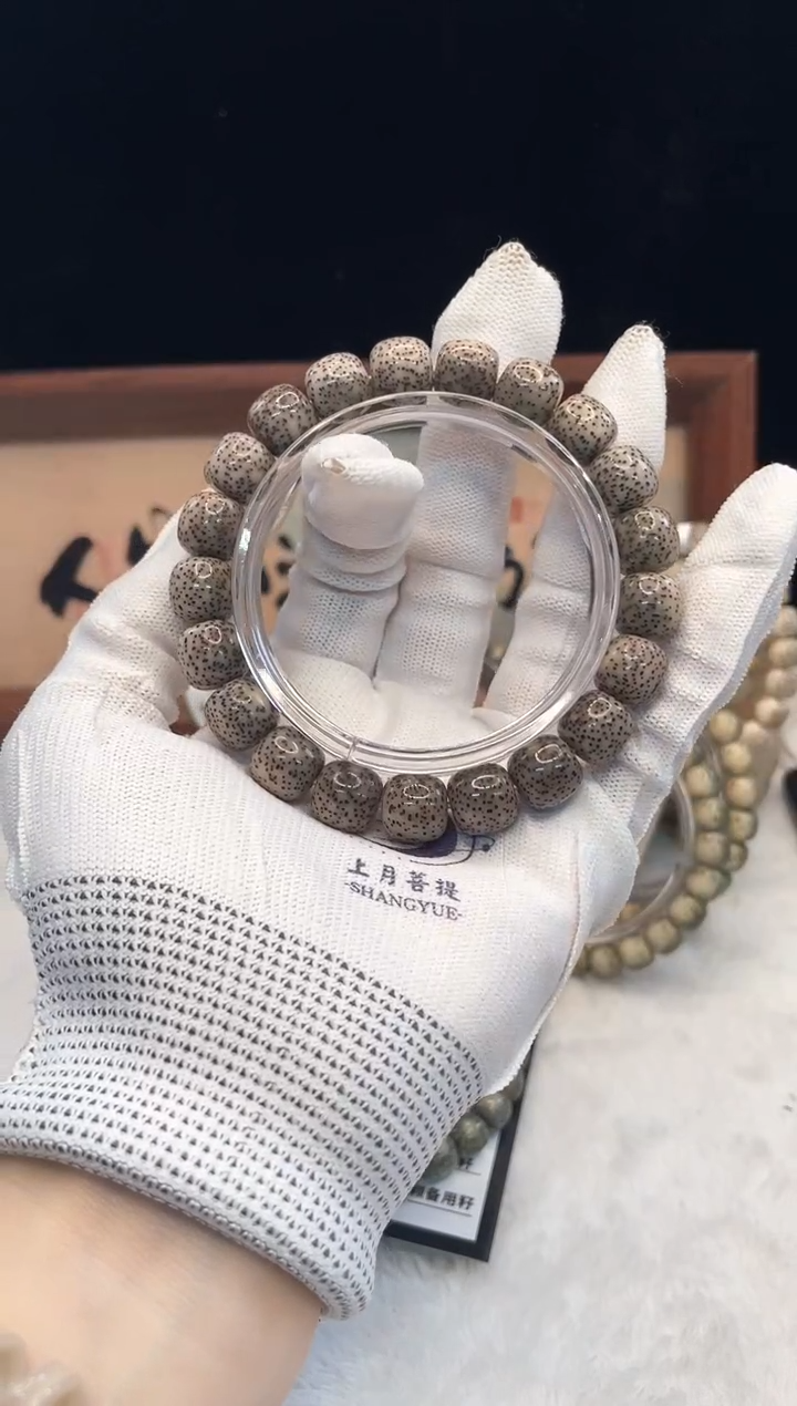 星月菩提手串T052单圈手串11X10 F05