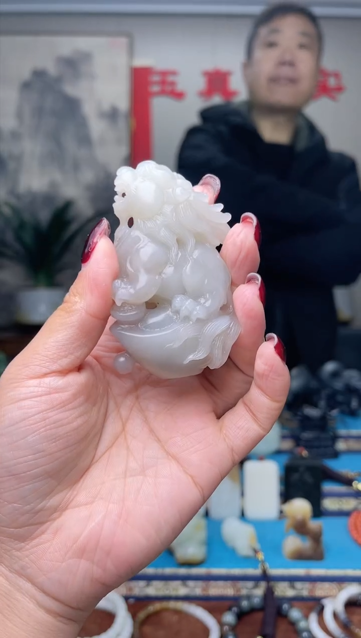 【闪购商品】和田玉挂件未镶嵌1
