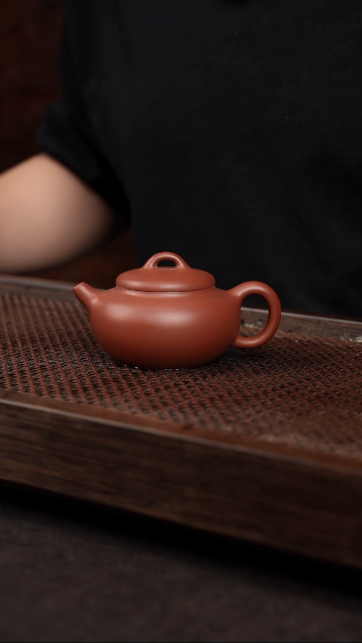 【闪购商品】紫砂茶壶红泥圆融