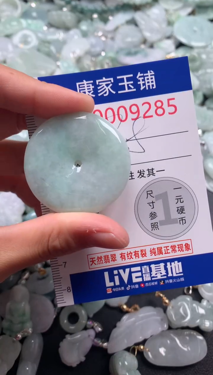 颈饰未镶嵌翡翠9285