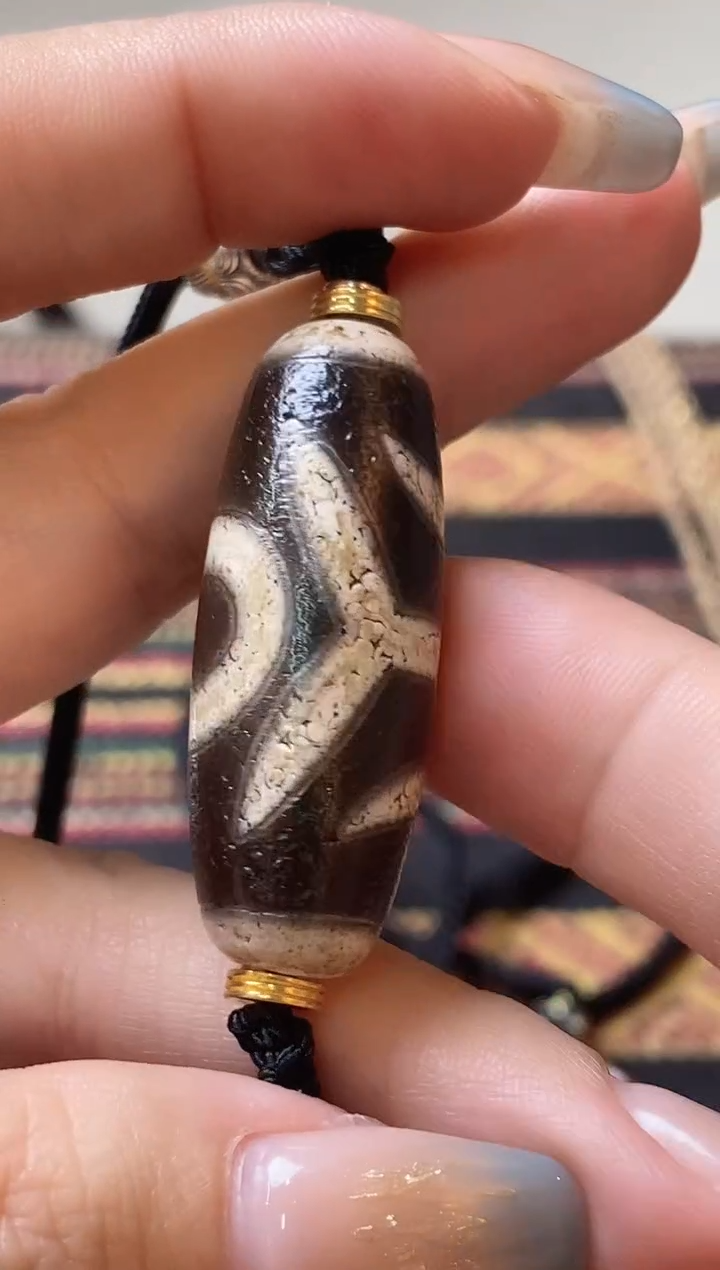 玛瑙/玉髓（覆膜）颈饰未镶嵌搓银贵贵天珠项链