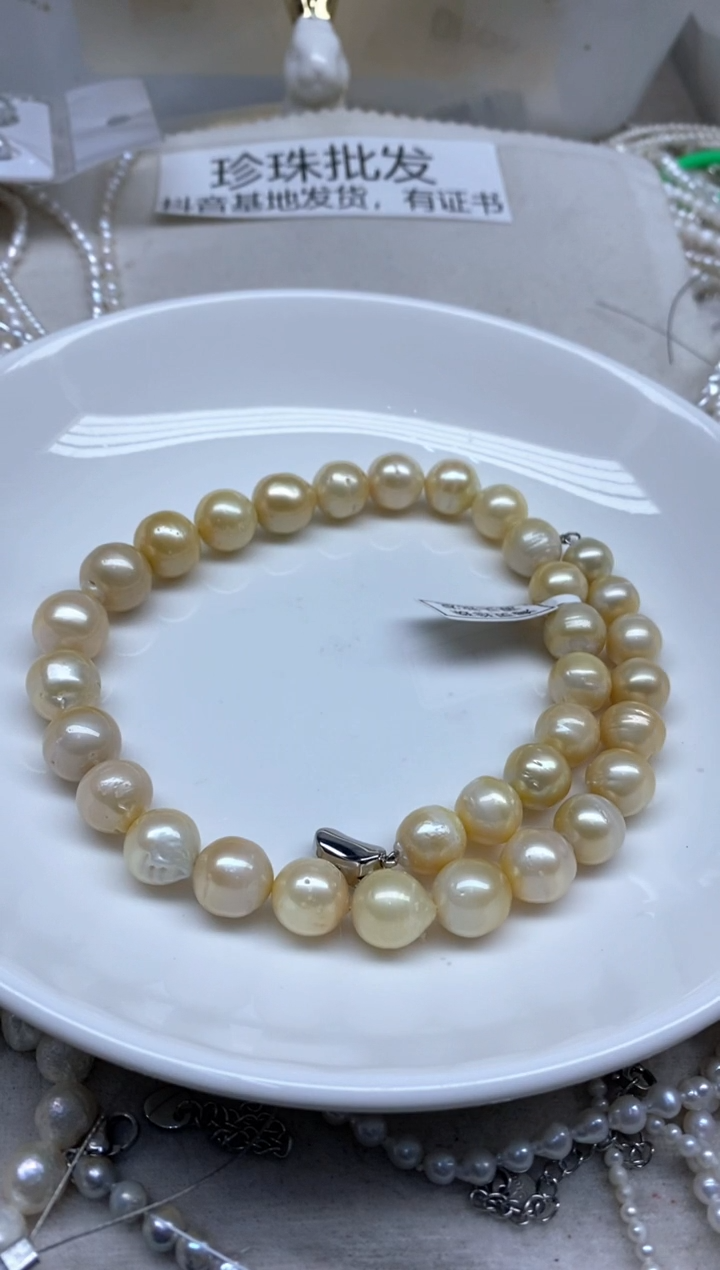 未镶嵌颈饰海水珍珠460