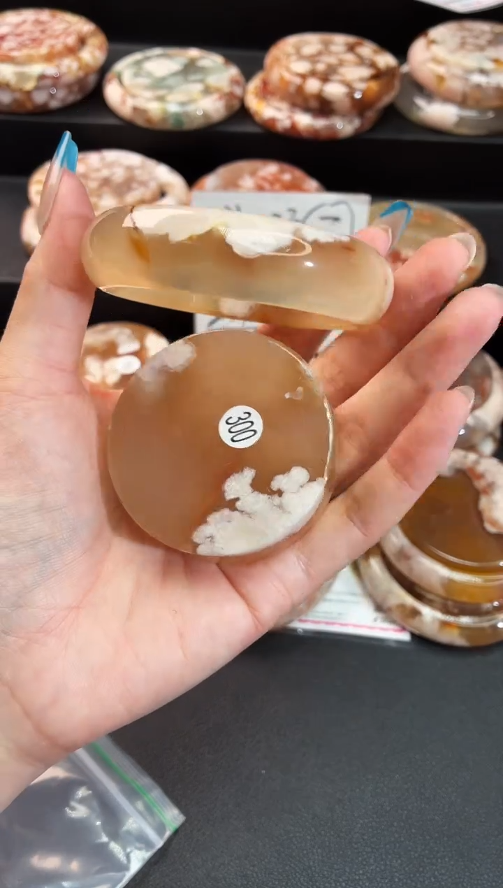 手镯玛瑙/玉髓未镶嵌石英质玉57圈56/57带(赠送镯心)